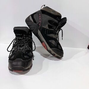 Bearpaw Brock Mens Hiking Boots Black Trail Shoes Size 9 Camping Gorp Granola‎